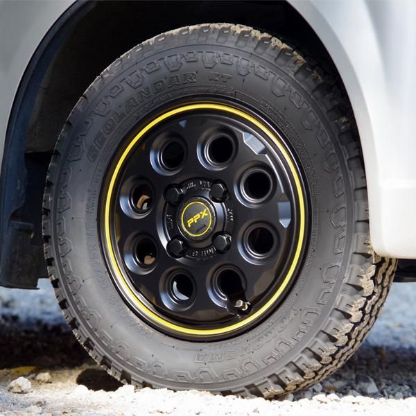 軽トラ 145R12 ホイールセット | ヨコハマ ジオランダー KT 軽トラ 145R12 ホイールセット | ヨコハマ ジオランダー KT