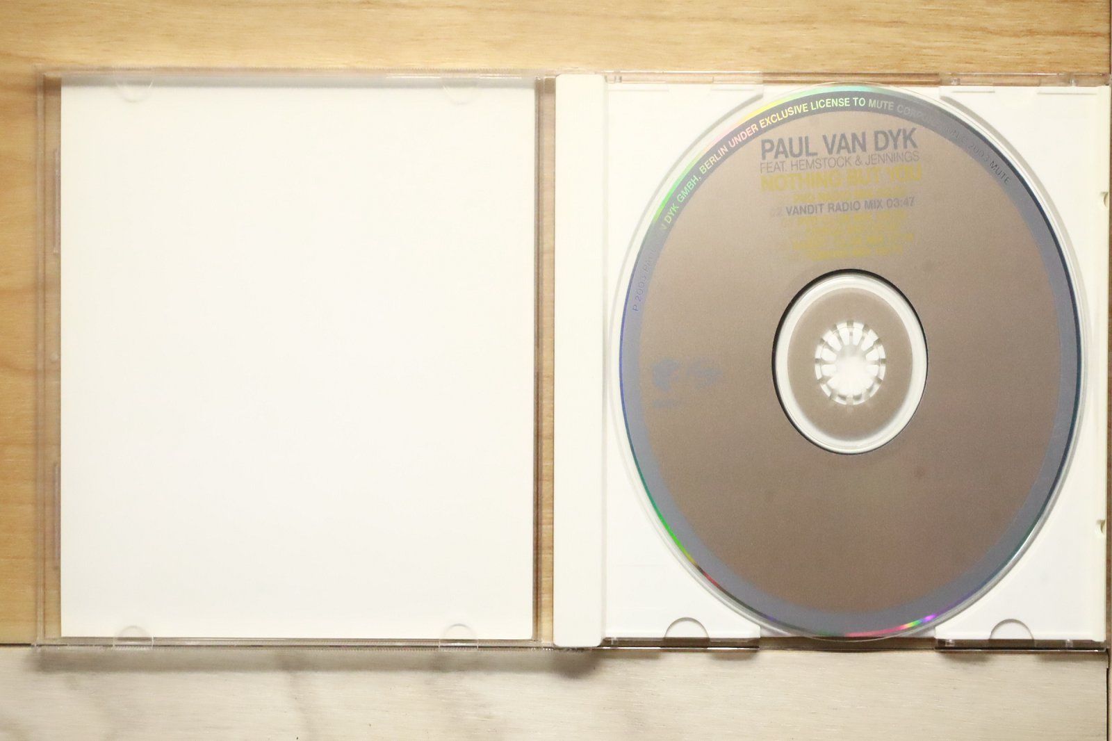 中古CD☆ポール・ヴァン・ダイク/Paul van Dyk□ Nothing But You