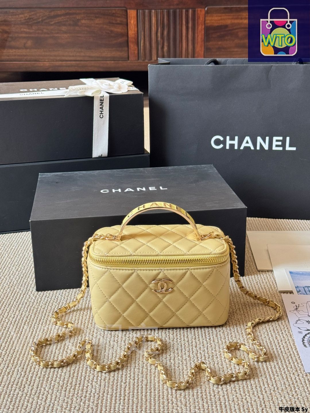 今日特価】Chanel シャネル ヴィンテージ ボックスバッグ ルーズ