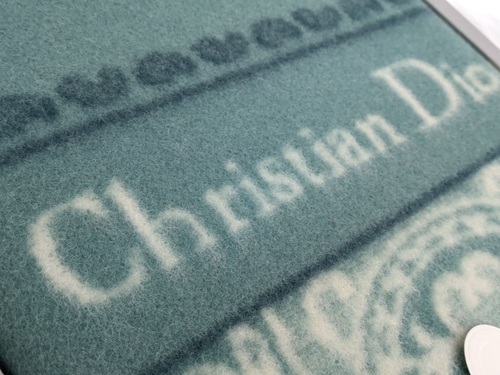 未使用 Christian Dior/ディオール 毛布 贈答品 三越