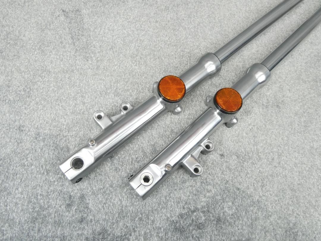 ゼファー４００　バフ　フロントフォーク　左右Ｓｅｔ　３９π / 未使用 Z仕様 ゼファー400 バフ フロントフォーク 左右Set 39π / 未使用 Z仕様
