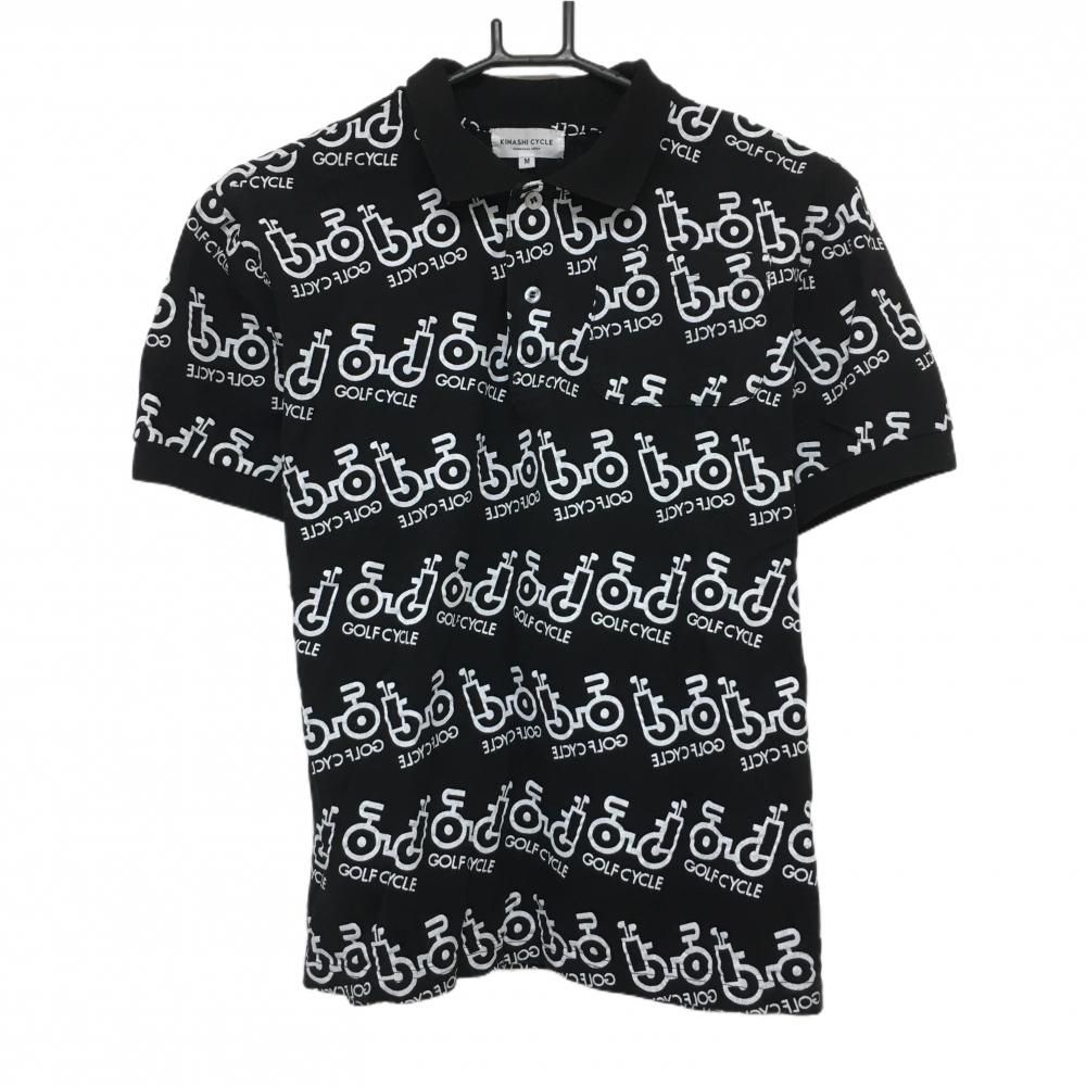 THE GOLF KINASHI CYCLE ポロシャツ XL 黒 THE GOLF KINASHI CYCLE ポロシャツ XL 黒 ポロシャツ（THE GOLF