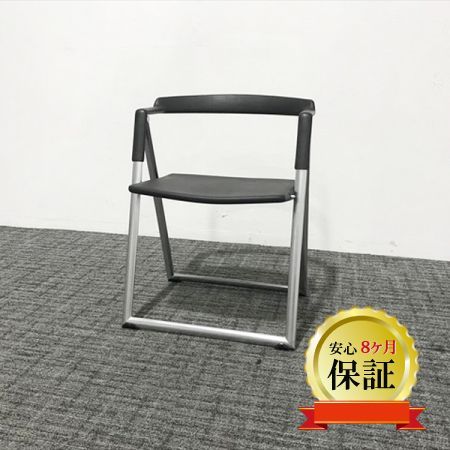 Cassina ミーティングチェア 会議椅子 ブロンクス1010 フォールディングチェア カッシーナ ブラック
