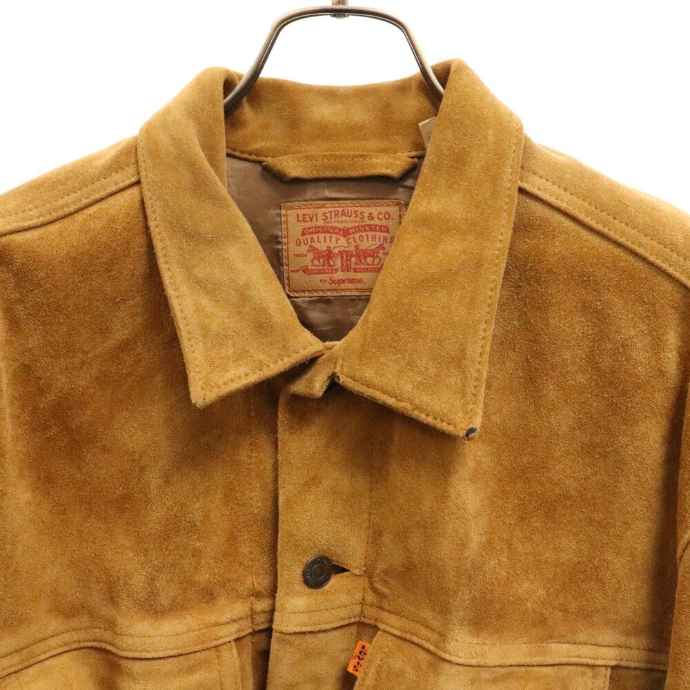 SUPREME (シュプリーム) 11AW ×Levi's Leather Trucker リーバイス 3rd