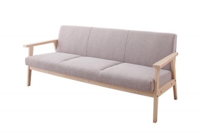 子供の高さに合わせた リビング学習ダイニング家具 Stud スタッド ダイニングソファ 3P ソファ単品 ソファのみ 3人用 3人掛け イス 椅子 食卓 リビング キッチン シンプル デザイン インテリア