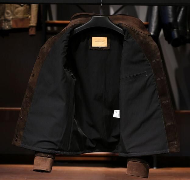 DENHAM キャメル レザー ジャケット ラクダ革 本革 エキゾチックレザー DENHAM キャメル レザー ジャケット ラクダ革 本革 エキゾチック