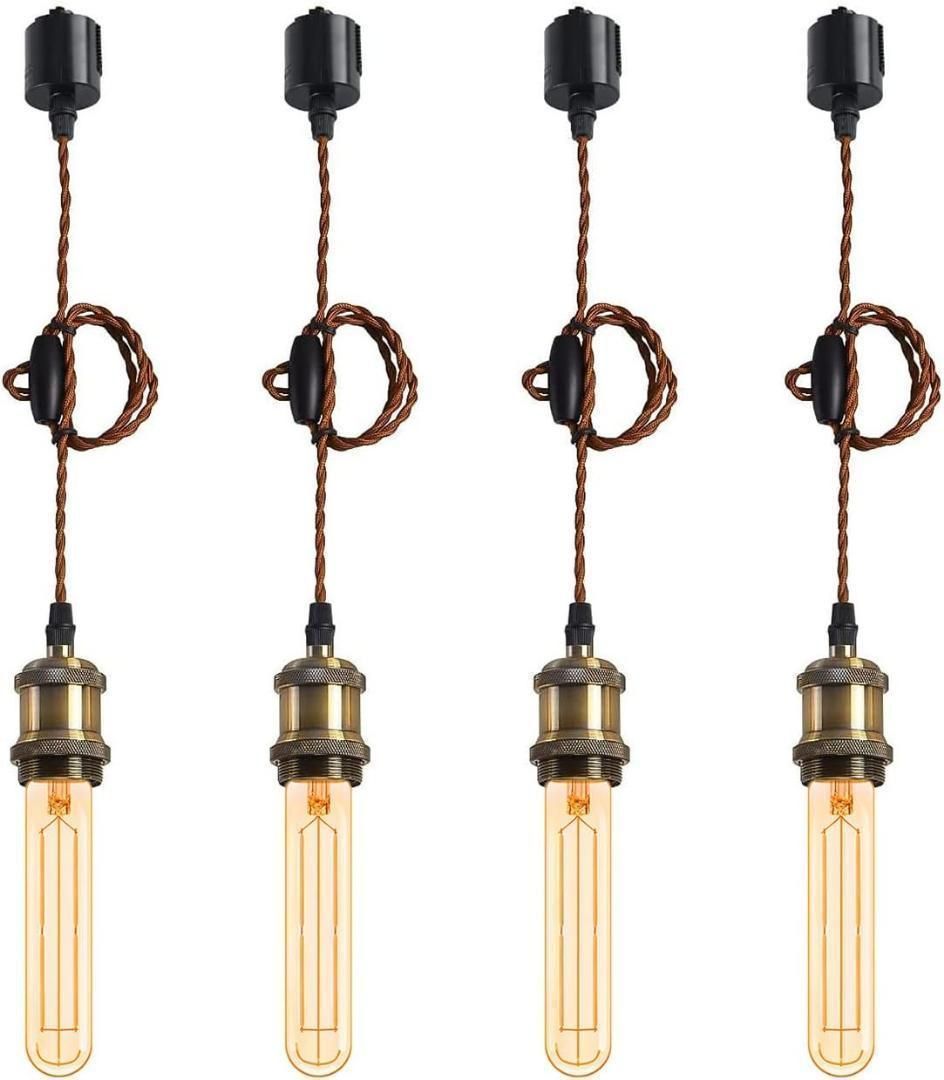 ペンダントライト E26口金 LED電球付き フィラメント電球 装飾 ペンダントライト E26口金 LED電球付き フィラメント電球 装飾