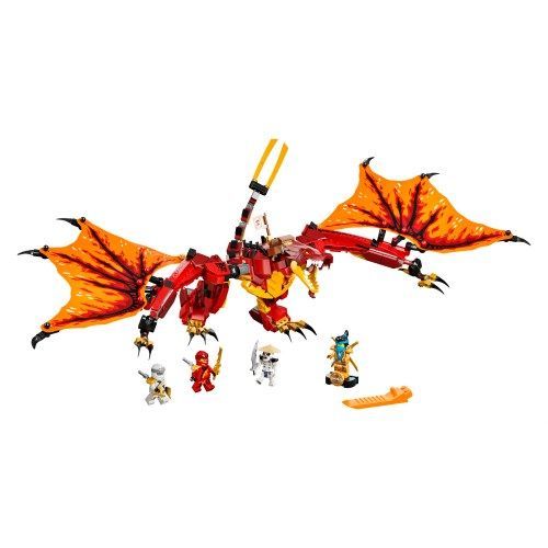 LEGO レゴ ニンジャゴー ファイヤー・ドラゴンの攻撃 71753 - メルカリ