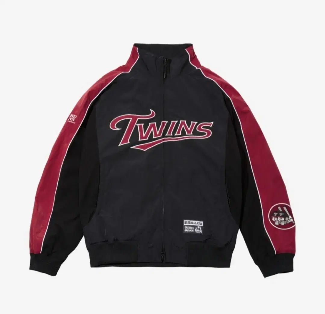 LG TWINS ツインズ BDNS 野球 アウター ウィンドブレーカー 黒 赤 バージョン 2 XXL