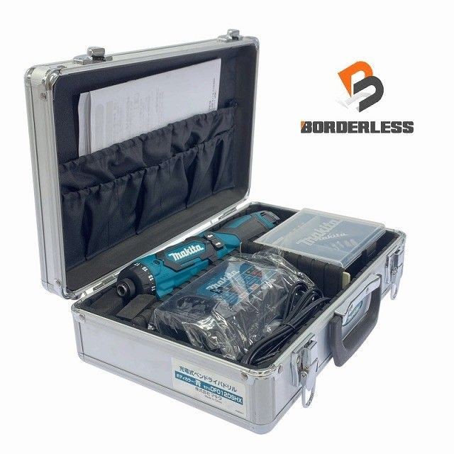 makita マキタ 7.2V 充電式ペンドライバドリル DF012DSHX 青 ブルー バッテリー2個 1.5Ah 充電器 パーツ ケース WWW_OLIVIERBERNSTEIN_COM