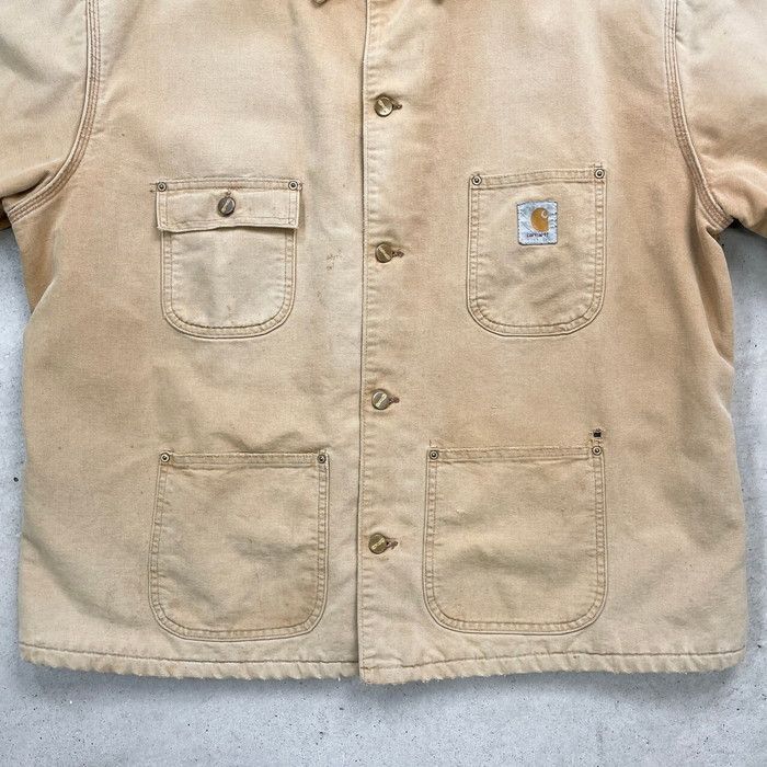 90年代 Carhartt カーハート ダック地 ミシガンチョアコート メンズ2XL