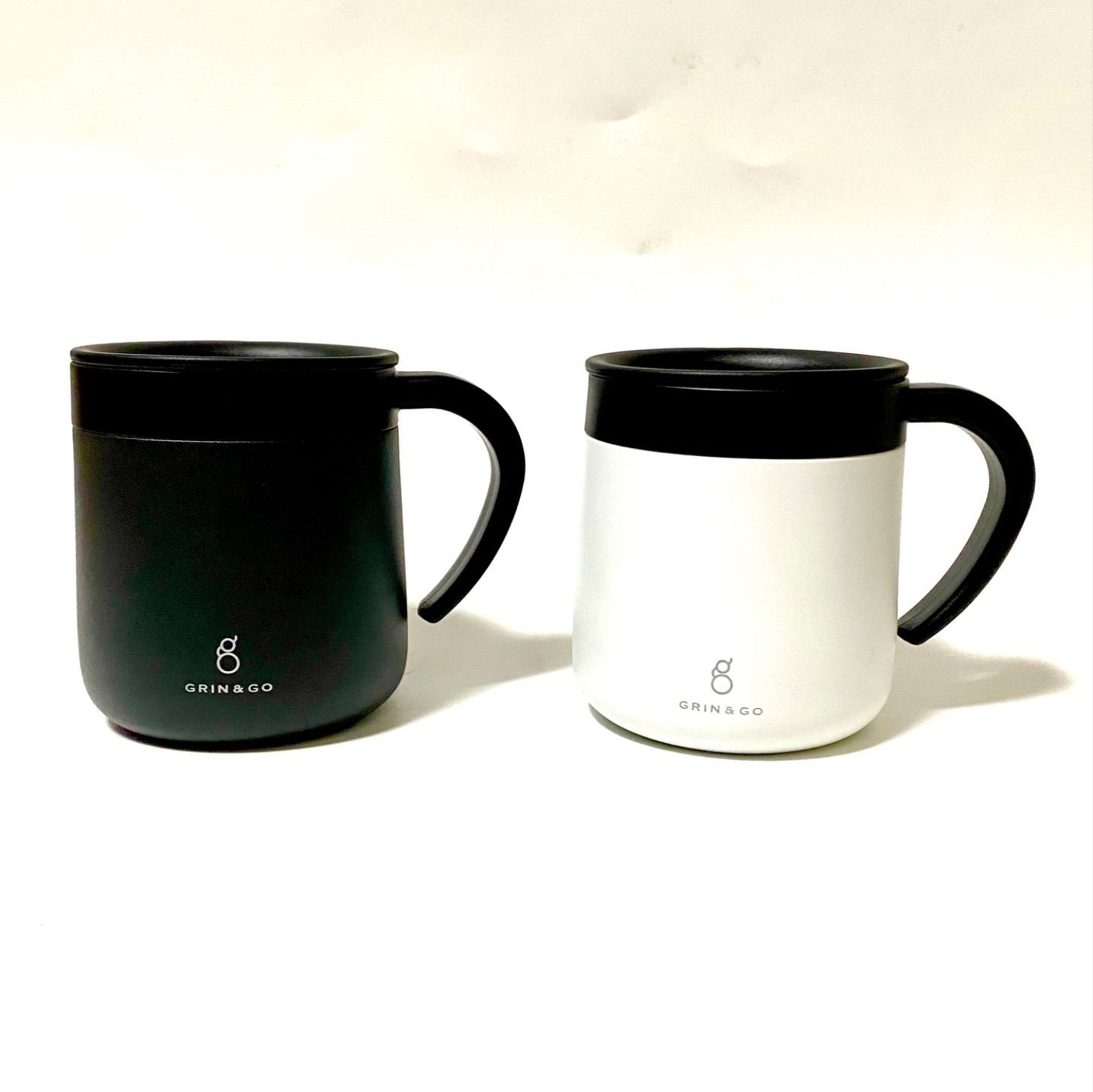 宝船 カクセー GRIN&GO 蓋付真空二重 保温マグカップ 300㎖ 新品