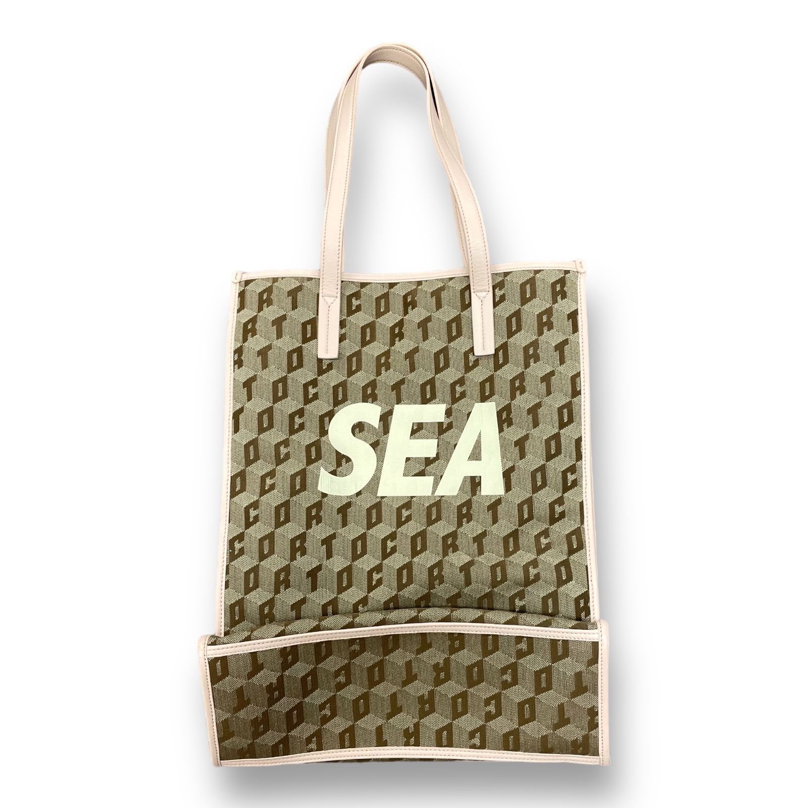 未使用 WIND AND SEA × Corto Moltedo 21SS Monogram Tote Bag