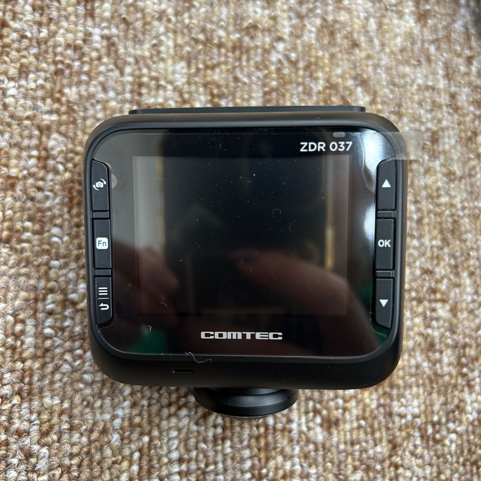 ZDR037 コムテック ドライブレコーダー 360度 全方位 リアカメラ 