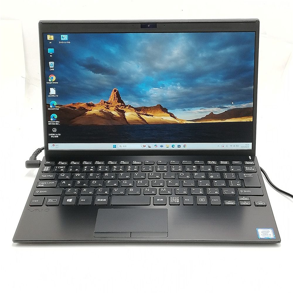 高性能 Wi-Fi有 ソニー ノートパソコン SONY VJPJ11C12N 第8世代 Core i5 8GB 高速SSD 無線LAN カメラ Windows11 Office 即使用可