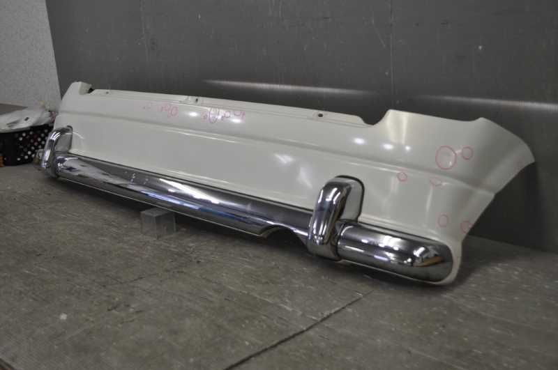 即納可 ダイハツ ミラジーノ L700S リアバンパー 52159-97214 ムラサキ