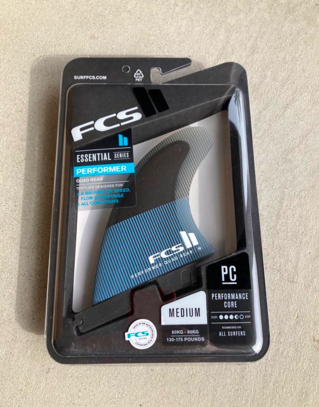 fcs2 パフォーマー small カーボン クアッド リア付 FCS2 ESSENTIAL