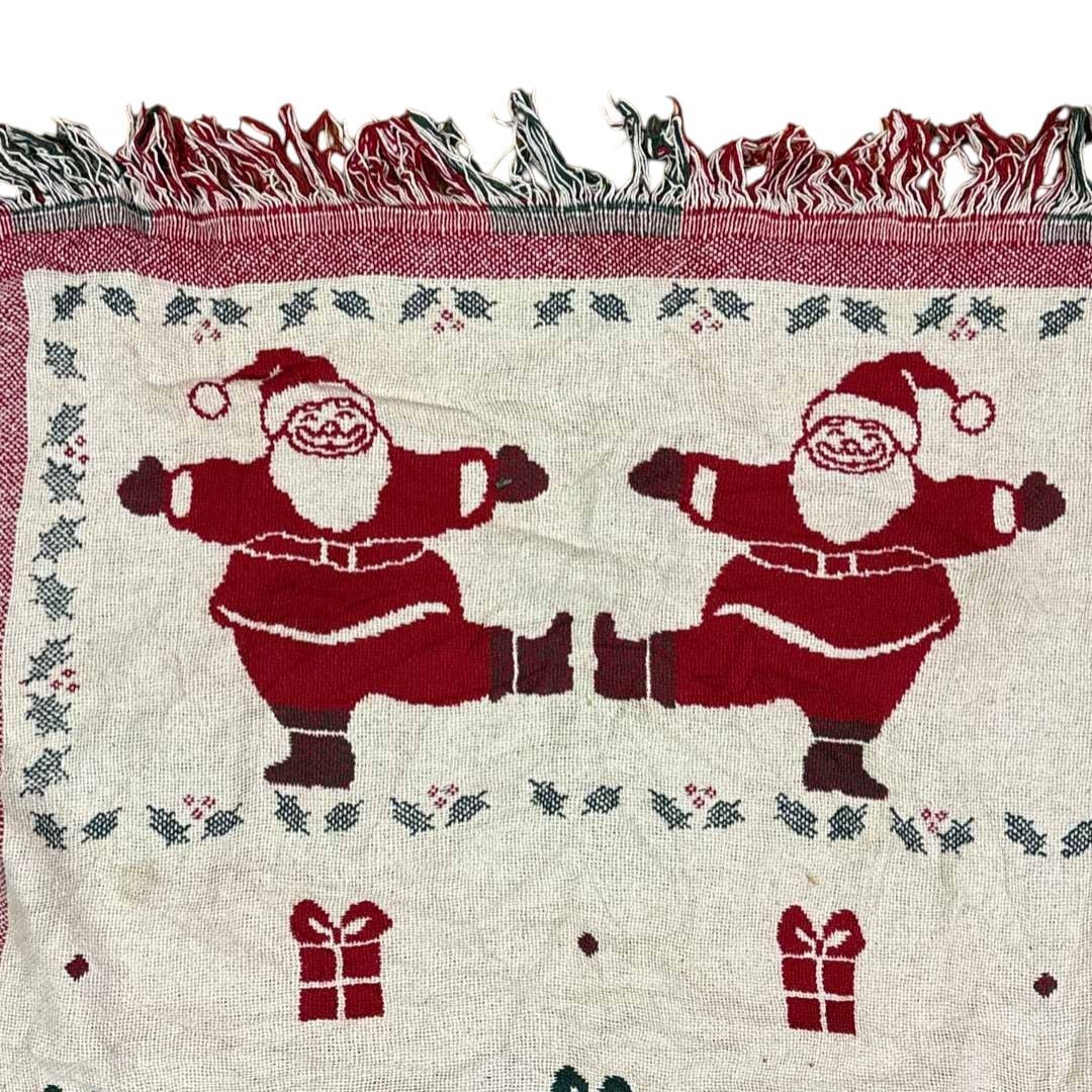 クリスマス サンタクロース ビンテージラグ 152x116 クリスマス