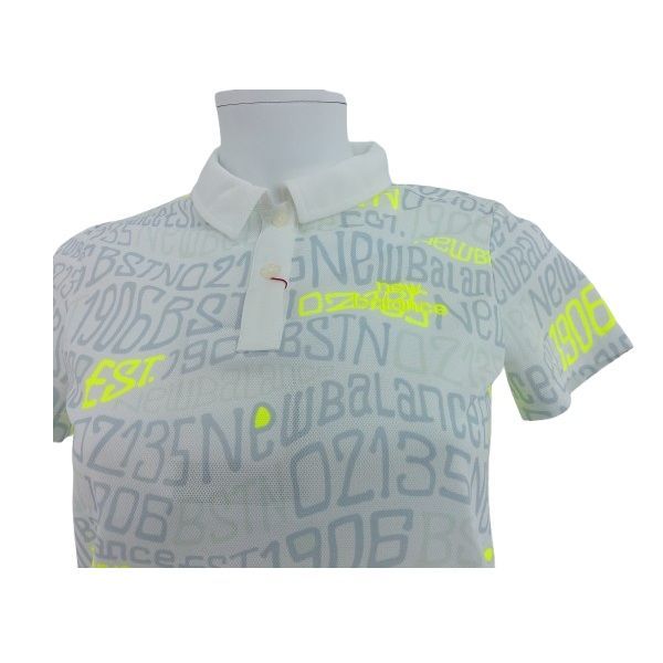 New Balance レイディスゴルフポロシャツ半袖 ニューバランス] ゴルフ 半袖 ポロシャツ (ストレッチ性・保形成