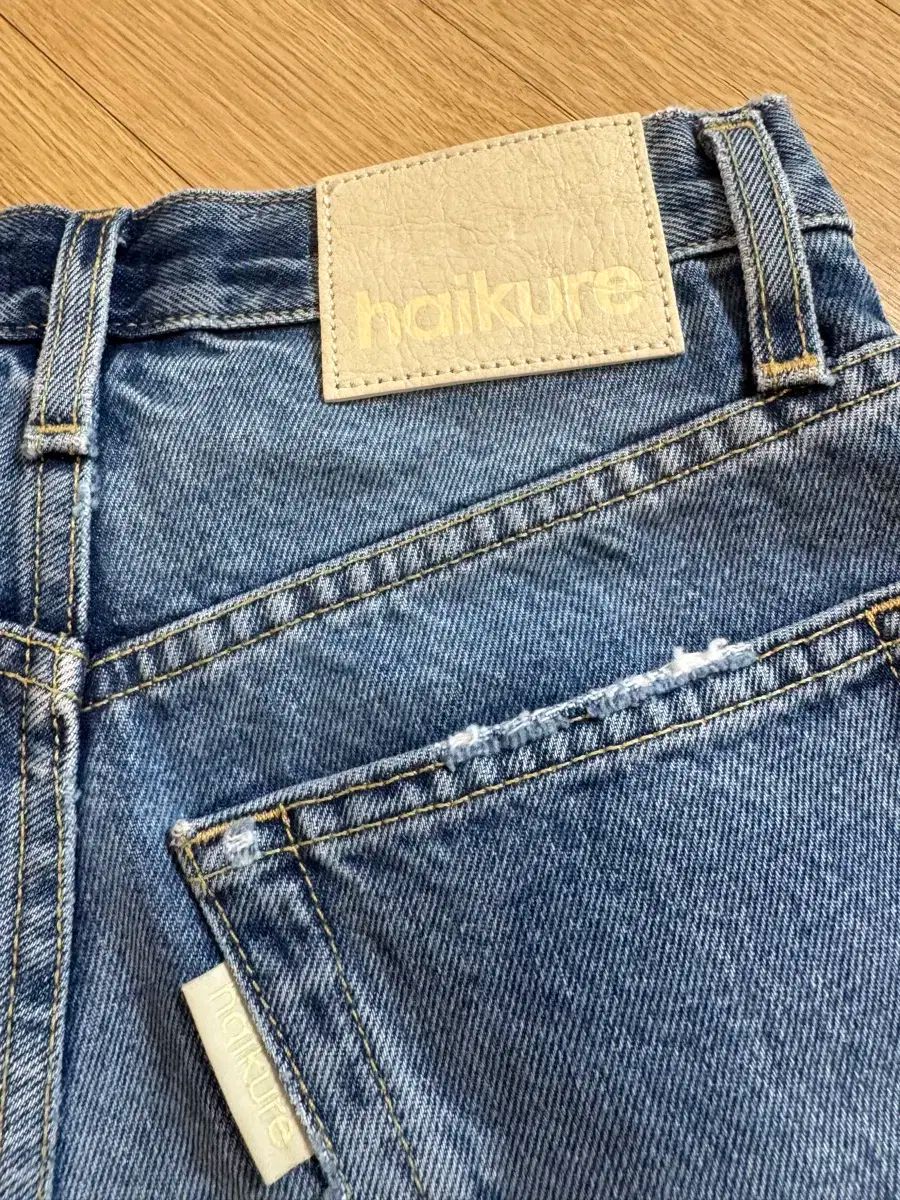 ハイクレ haikure virginia short blue デニム DECORATOM_COM_BR