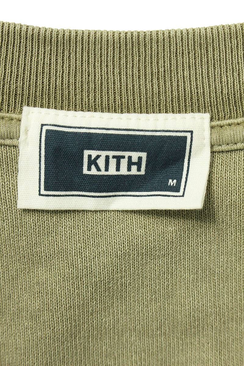 キス  KITH SS QUINN TEE ロゴ刺繍ポケットTシャツ メンズ M