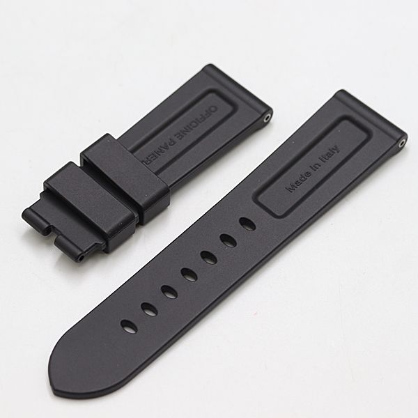 パネライ 純正ベルト ラバー ブラックカラー 23mm用 メンズ腕時計 2000000 NSK SMZ