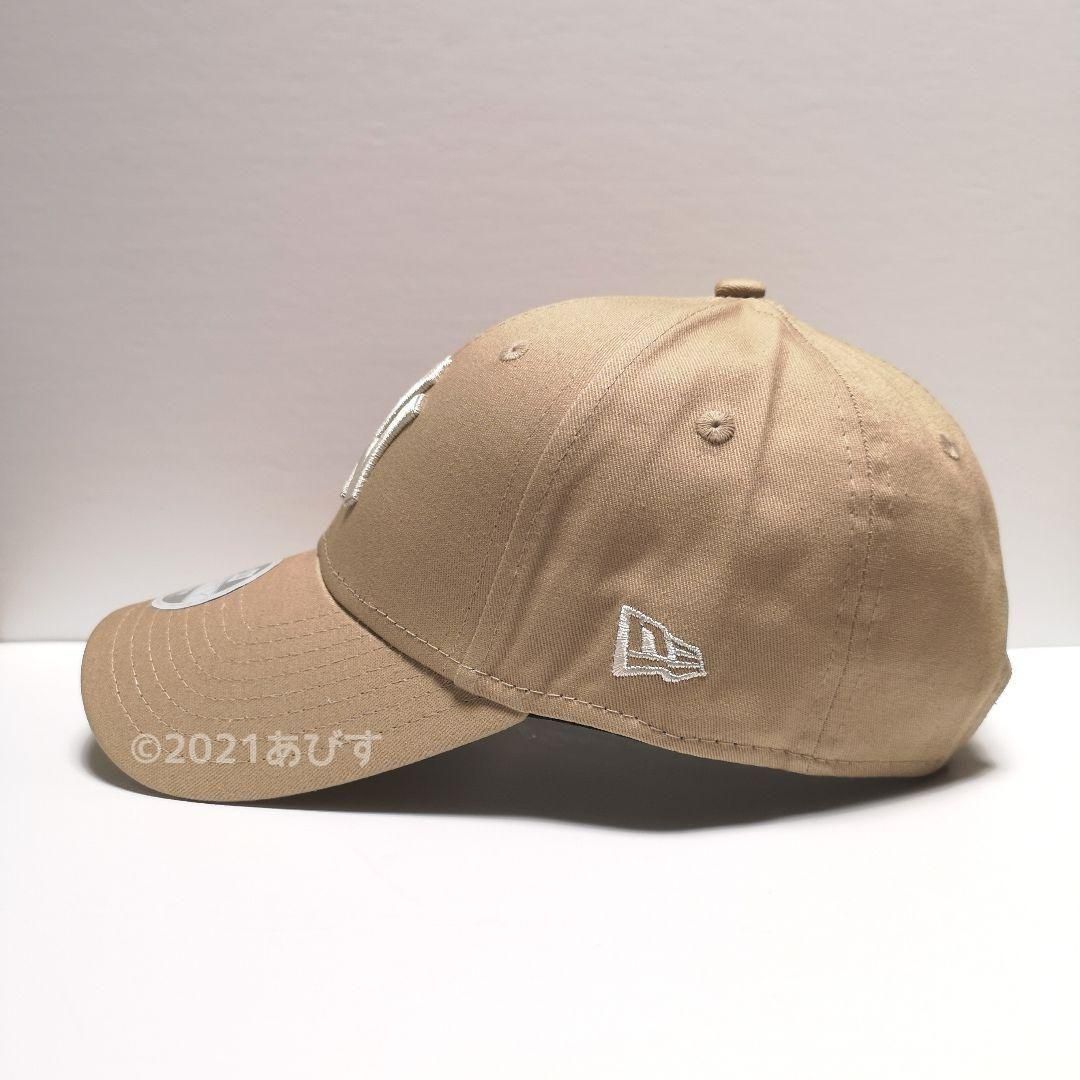 海外限定】NEW ERA ニューエラ キャップ NY ヤンキース ベージュ