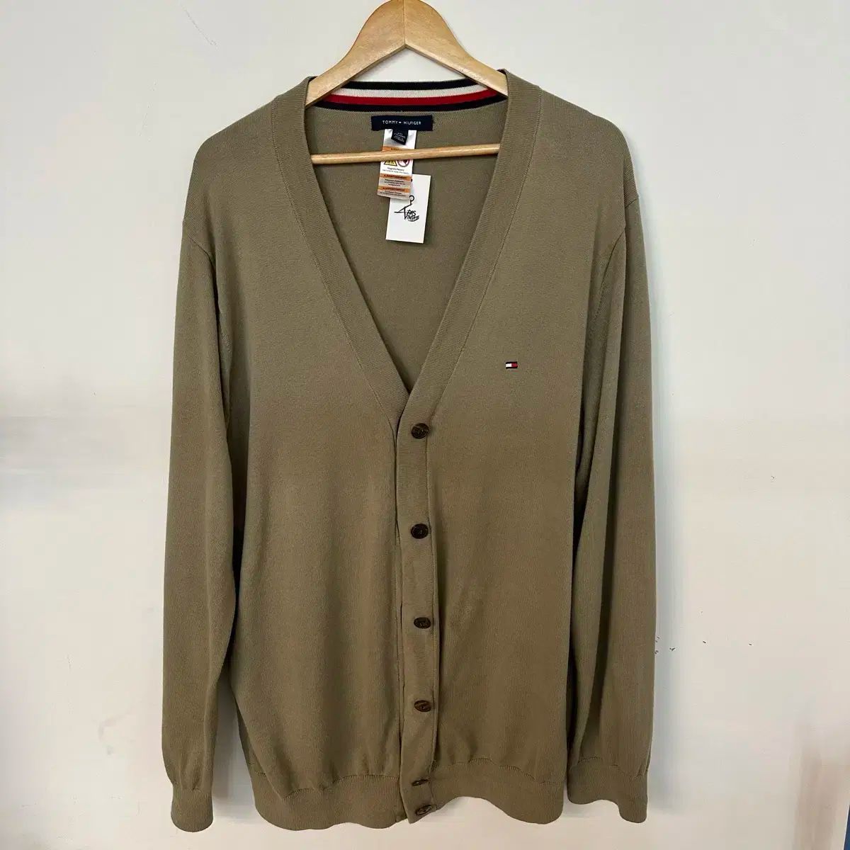 【雷市場（ポンジャン）商品韓国直送】 @무료배송 @ Tommy Hilfiger(トミーヒルフィガー) 磁気 カーディガン