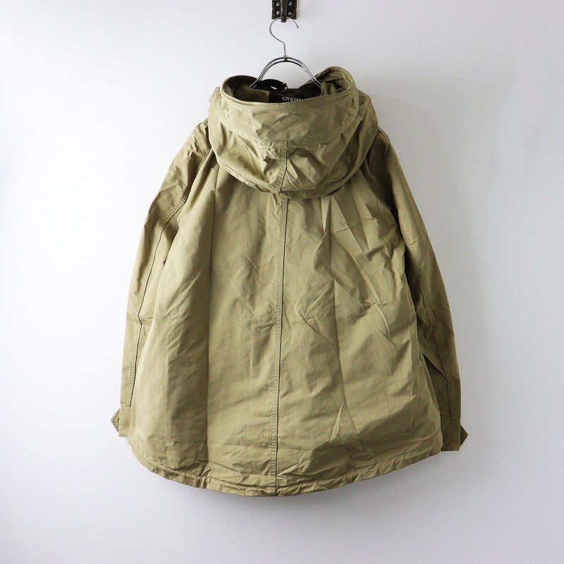 THE RERACS リラクス モッズコート 38 ベージュ 中古・古着通販】THE RERACS (ザ リラクス) ルーズショートモッズ