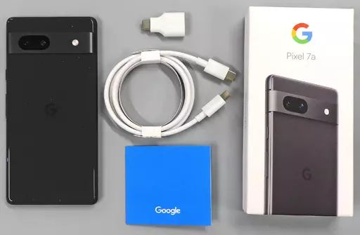 携帯電話　スマートフォン Google Pixel 7a (SIMフリー/チャコール) [GA03694-JP] Google Pixel 6a 5G 128GB 本体 Charcoal チャコール SIMフリー