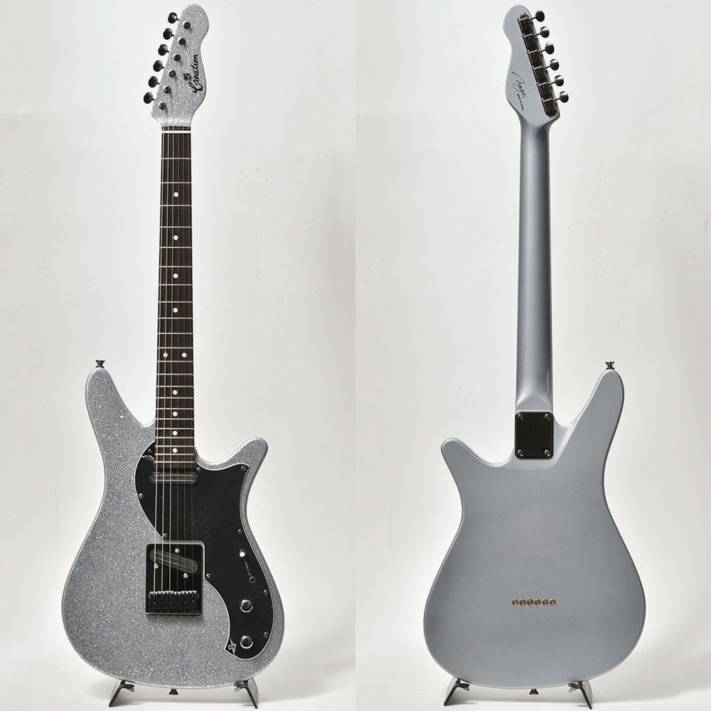 ギター Creation by Nagai STL-ASH-R Creation by Nagai STL-ASH-R (Silver Sparkle Top) - メルカリ