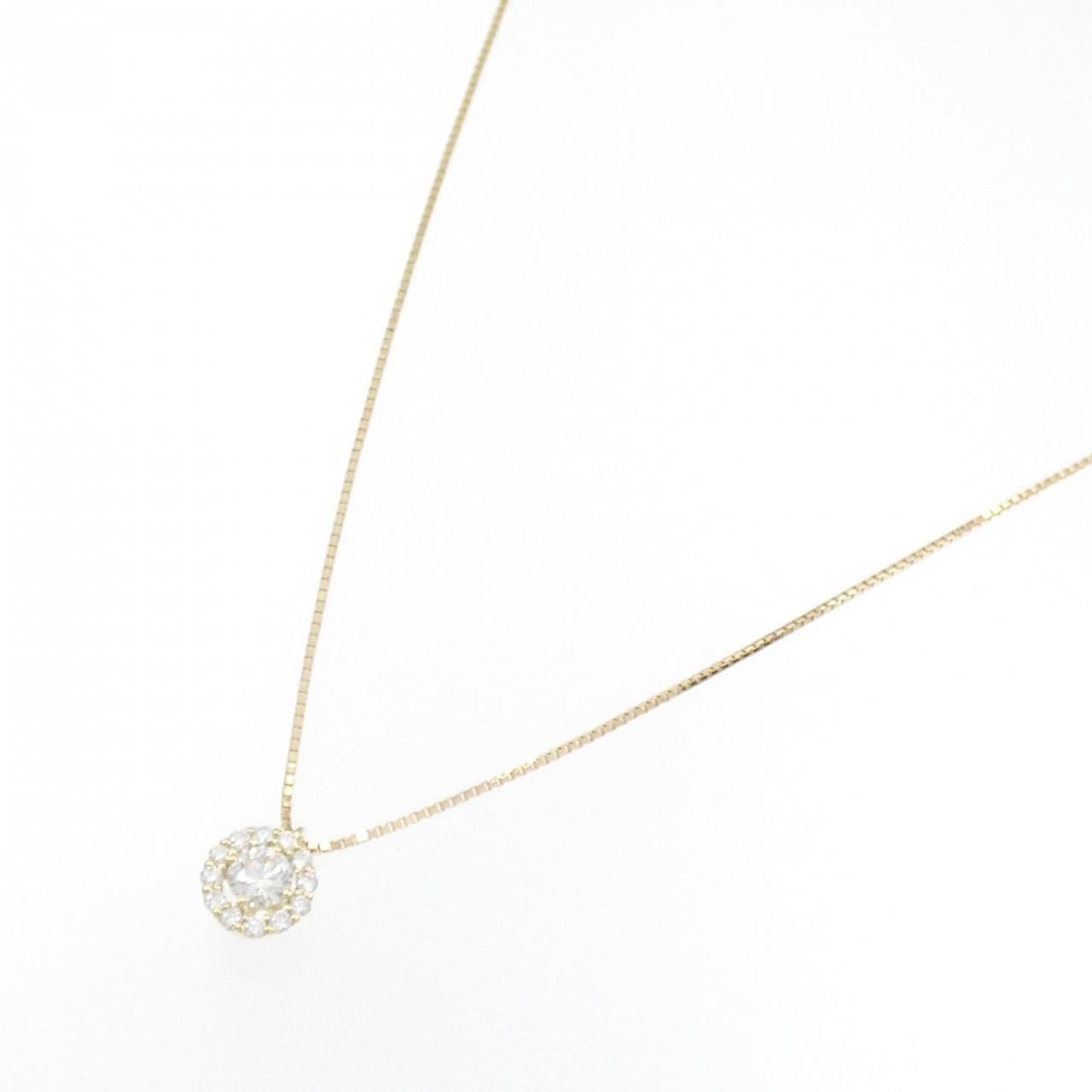 新品】K18YG ダイヤモンド ネックレス 0.233CT F SI2 VG - メルカリ 