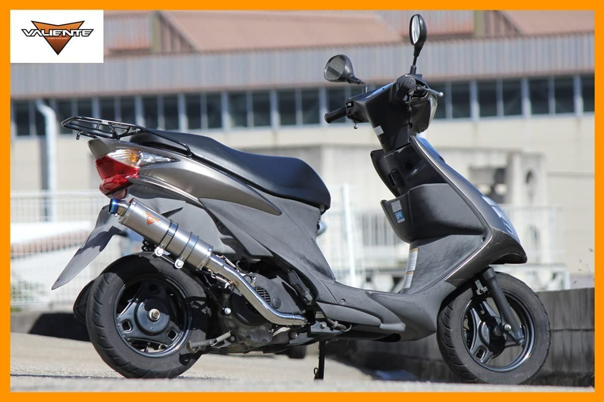 Valiente アドレスV125/G バイクマフラー EBJ-CF4EA 2010年～2013年モデル対応 O2センサー対応 Sparta スパルタ  チタンソリッド マフラー スポーツタイプ カスタム パーツ ドレスアップ スズキ バリエンテ - メルカリ