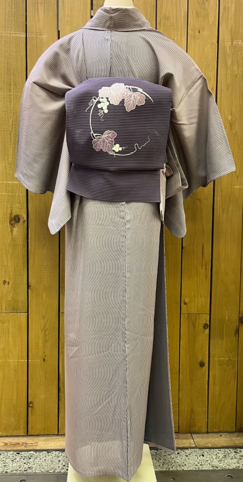 豪華絢爛綺麗美品トールサイズ身丈165cm裄丈67cm⭐️大島紬正絹袷広襟⭐️未使用 豪華絢爛綺麗美品トールサイズ身丈165cm裄丈67cm大島紬正絹袷広襟（未