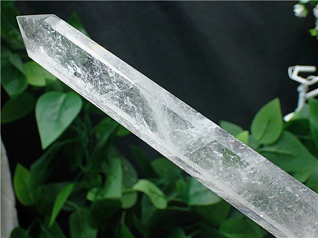 396mm AAA級天然水晶六角柱B85B2/188B40C 【公式通販】