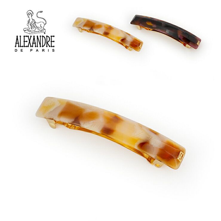 ALEXANDRE DE PARIS アレクサンドル ドゥ パリ 8cm バレッタ PSYCHEDELIQUE AA8-18071-03A23