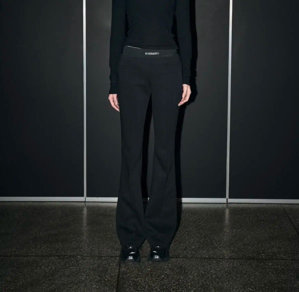 BOHEMSEO(ボヘミアンソウル) ジャガード バンド ポケット パンツ M