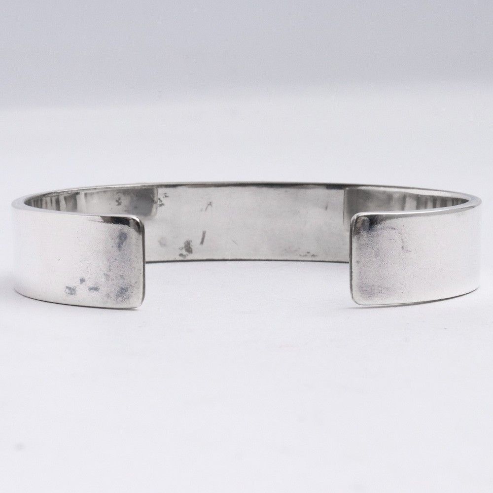 TARO WASHIMI M plain bangle K18 eagle flower metal 鷲見太郎 バングルM