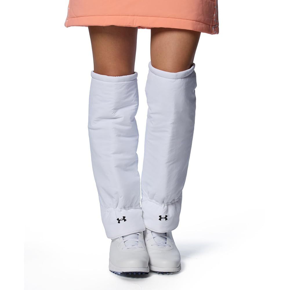 アンダーアーマー UNDER ARMOUR ゴルフ 撥水 保温 コールドギアインフラレッド レッグウォーマー 1388631 100 ホワイト|Ｆ|Lady s
