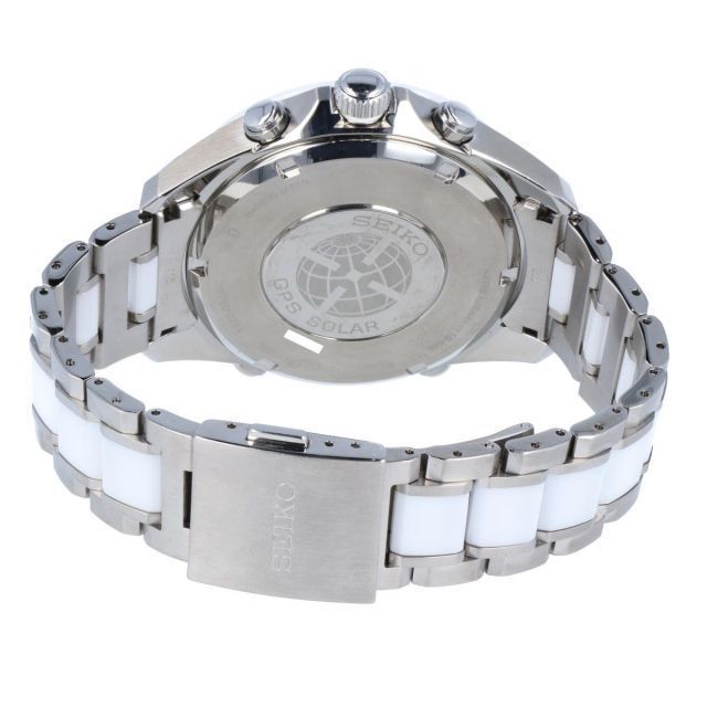 てつさん専用SEIKO セイコー アストロン SBXB027 ソーラー 白文字盤 SEIKO】 セイコー アストロン SBXB027 8X82-0AG0-1 ソーラー電波