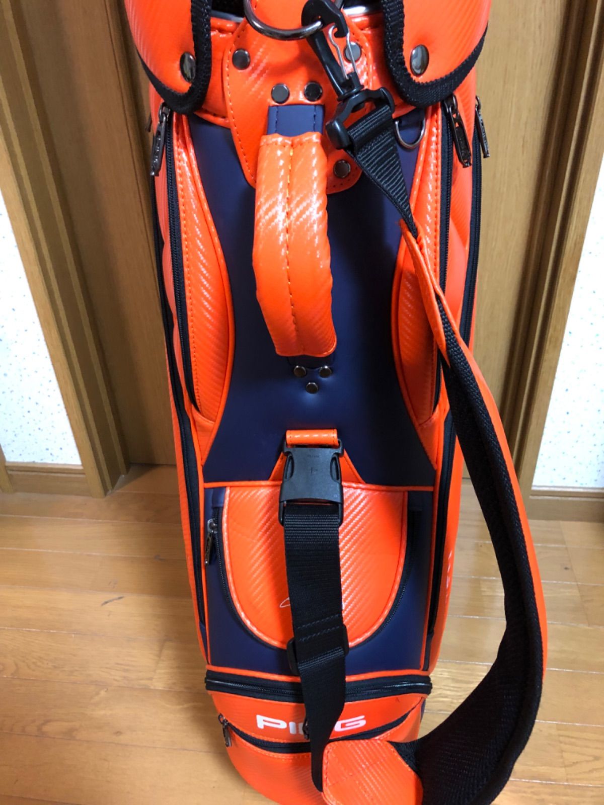 ピン キャディバッグ PING オレンジ 限定カラー - メルカリ