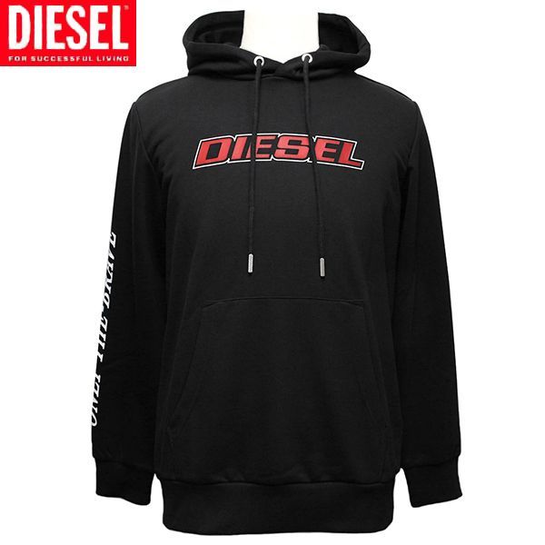 新品 ディーゼル パーカー メンズ プルオーバー スウェット DIESEL S