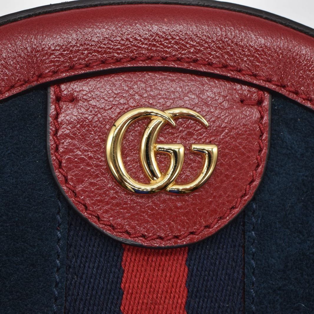 レアモデル】GUCCI オフィディア GG ミニ ラウンド ショルダー【美品 