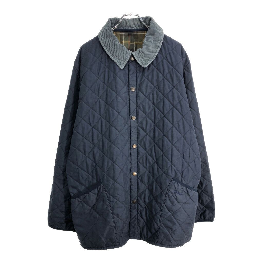 Barbour バブアー キルティングジャケット ネイビー(メンズ XL相当