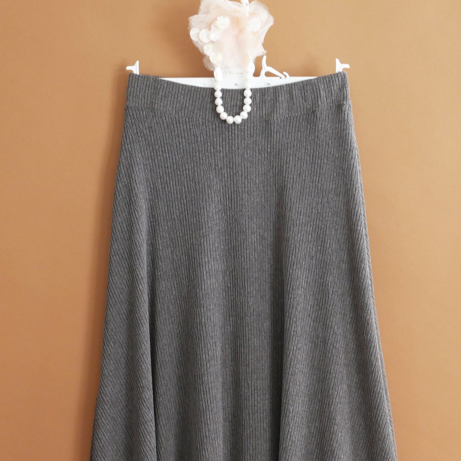 dt124 フィレンツェの新ブランド トダミ Made in Italy 25-26年秋冬 イタリア製エレガンスと素材の美しさ ニットスカート