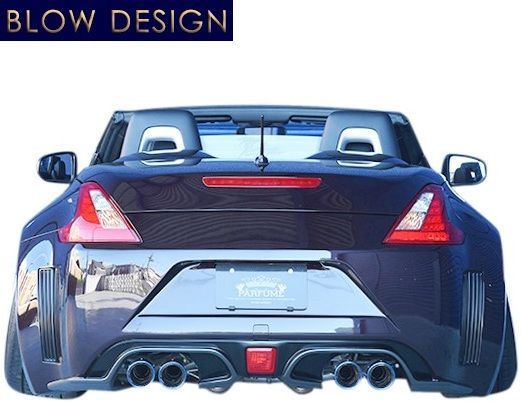 M s 日産 Z34 HZ34 フェアレディZ クーペ ロードスター 2008.12-2021 BLOW DESIGN 左右4本出し エキゾーストマフラーセット 競技用 ブローデザイン エアロ パーツ 社外 部品 納期1.5-2.5ヵ月