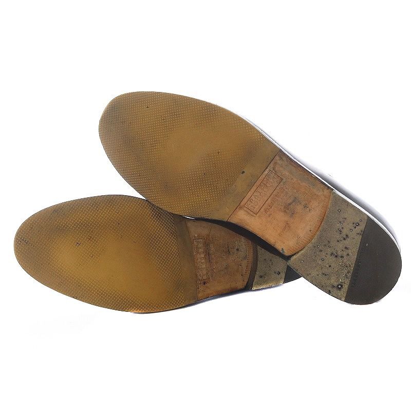 フラテッリロセッティ FRATELLI ROSSETTI ローファー レザー UK8