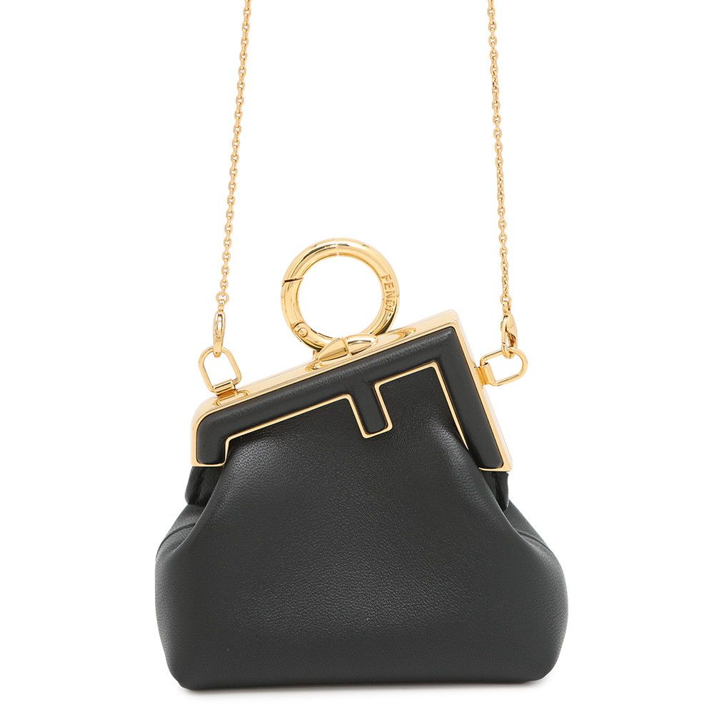 FENDI バッグチャーム　コインケース　ポーチ フェンディ チェーンウォレット ファースト ナノ チャーム