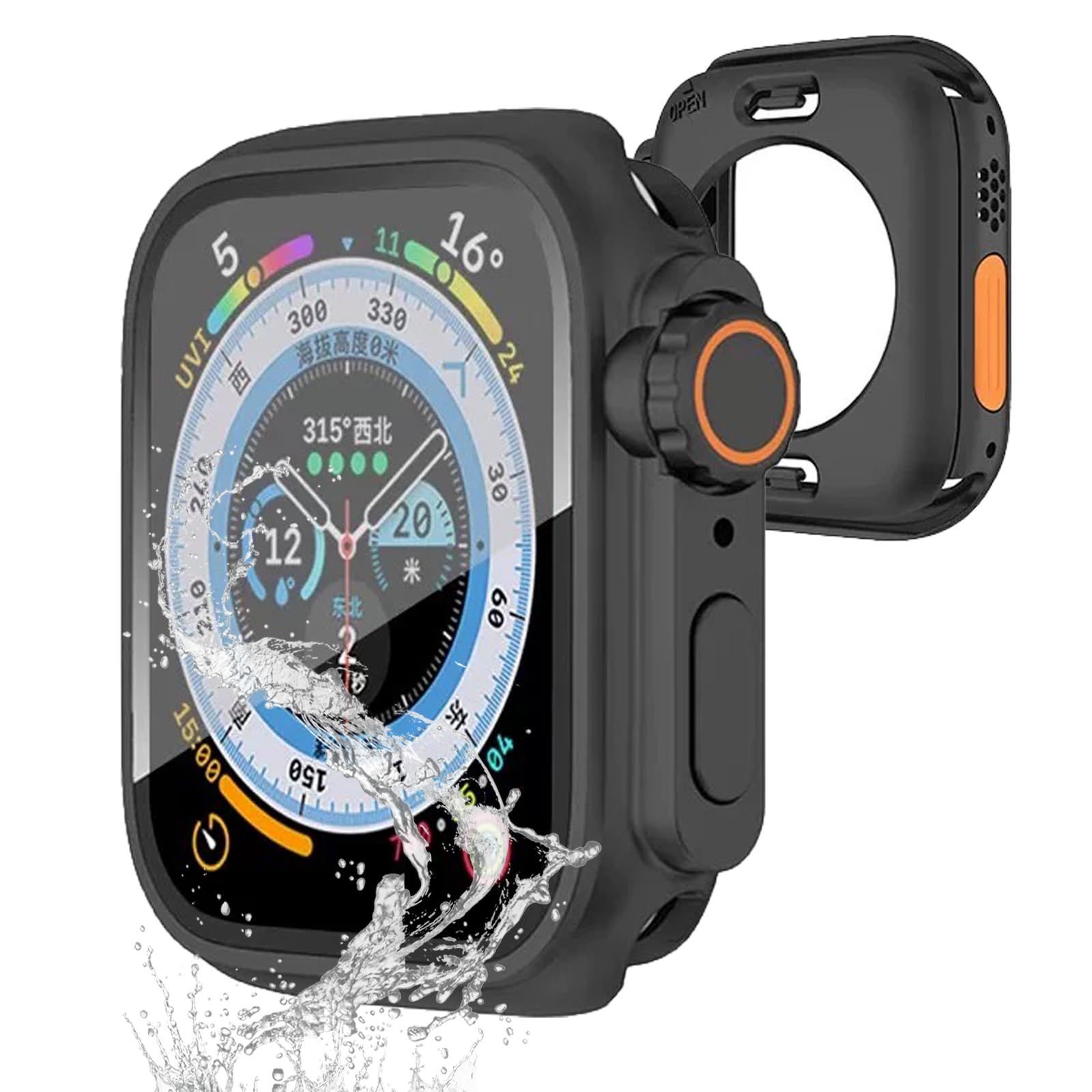 在庫処分】Watch カバー Series 9/8/7 Apple (45mm) アップルウォッチ 