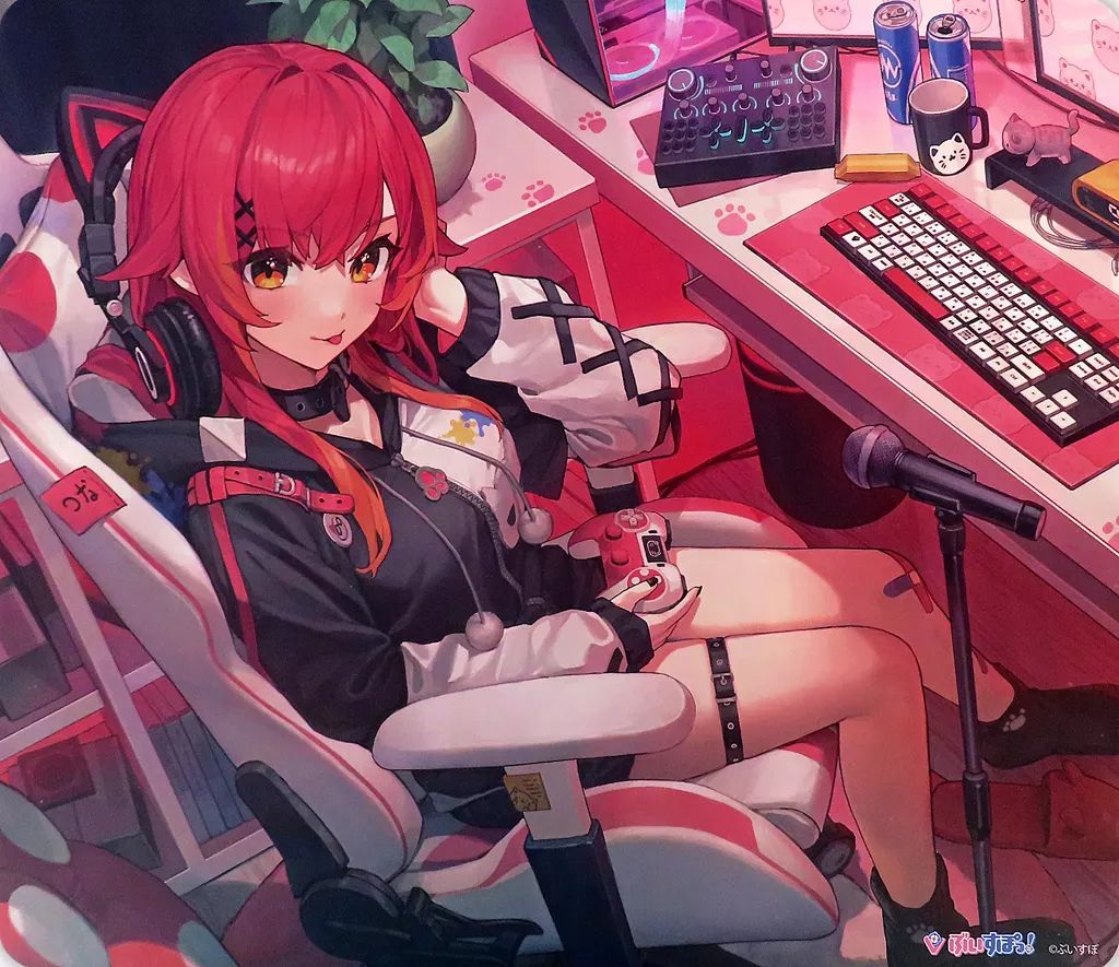 VSPO! GEARマウスパッド 猫汰つな ぶいすぽっ！ VSPO! GEARマウスパッド